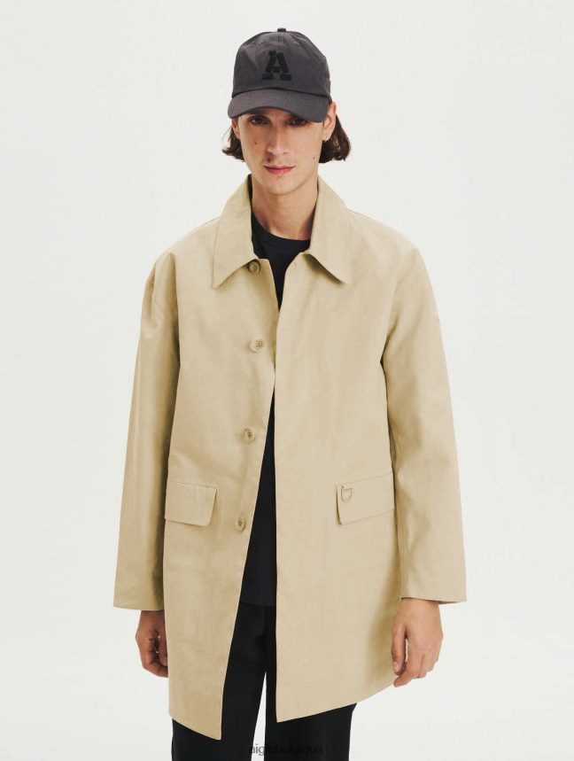 Aigle vêtements manteau de pluie authentique sergé Hommes HV42L2183