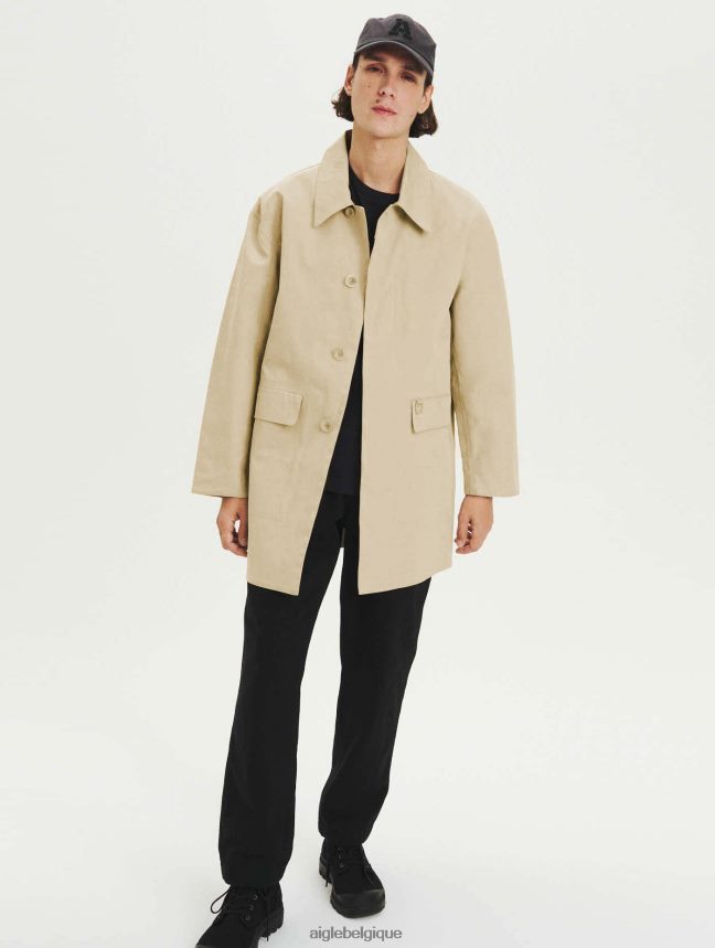 Aigle vêtements manteau de pluie authentique sergé Hommes HV42L2183