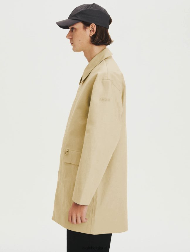 Aigle vêtements manteau de pluie authentique sergé Hommes HV42L2183