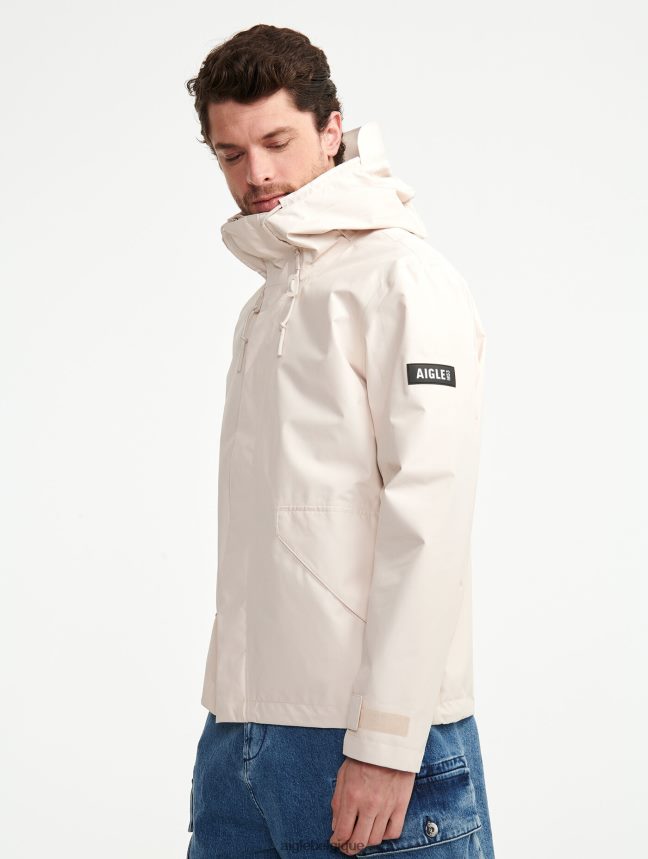 Aigle vêtements veste courte à capuche en gore-tex martre Hommes HV42L2200