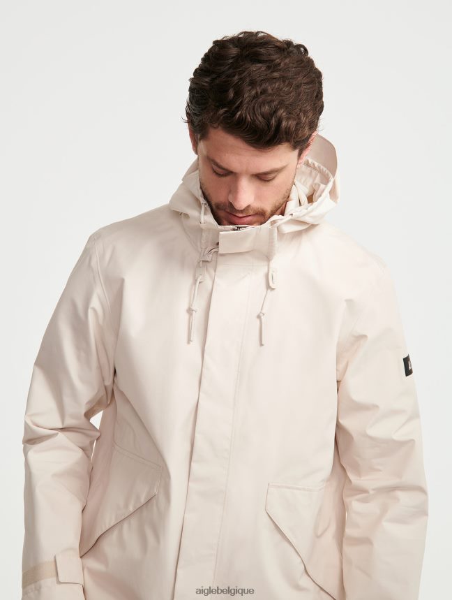 Aigle vêtements veste courte à capuche en gore-tex martre Hommes HV42L2200