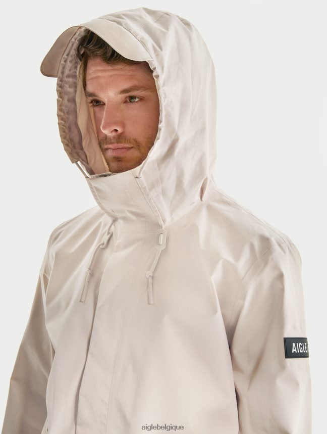 Aigle vêtements veste courte à capuche en gore-tex martre Hommes HV42L2200