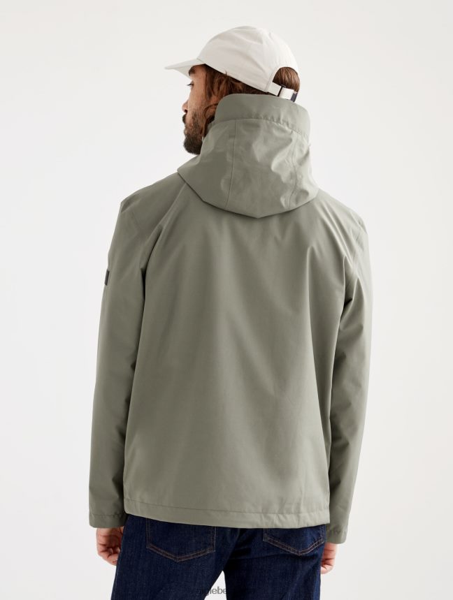 Aigle vêtements veste courte à capuche en gore-tex taillis Hommes HV42L2208