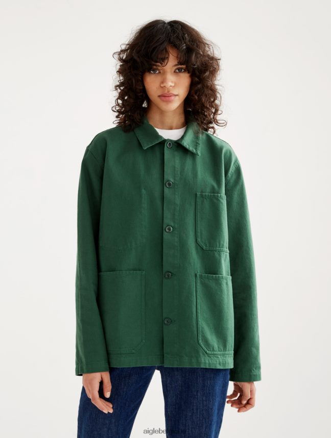 Aigle vêtements veste de travail mi-longue botanique Hommes HV42L2191