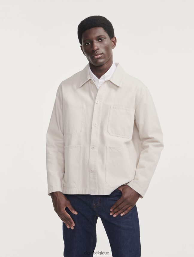 Aigle vêtements veste de travail mi-longue martre Hommes HV42L2206