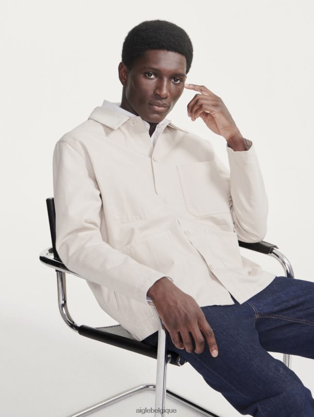 Aigle vêtements veste de travail mi-longue martre Hommes HV42L2206