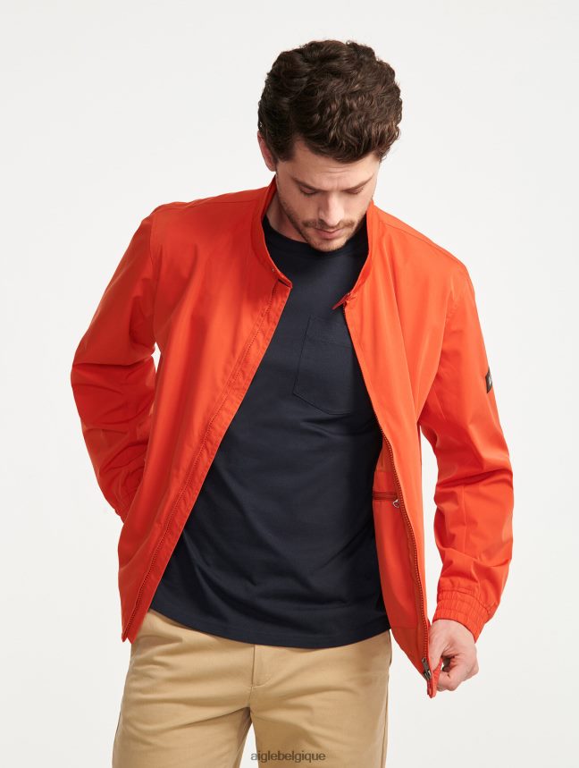 Aigle vêtements veste imperméable courte Harissa Hommes HV42L2218