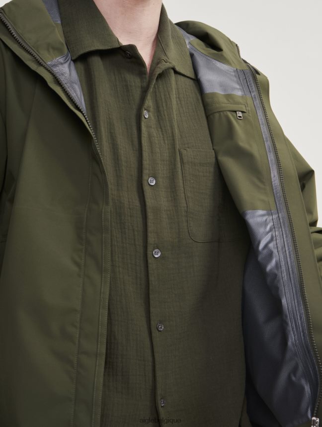 Aigle vêtements veste mtd courte à capuche avocat Hommes HV42L2161