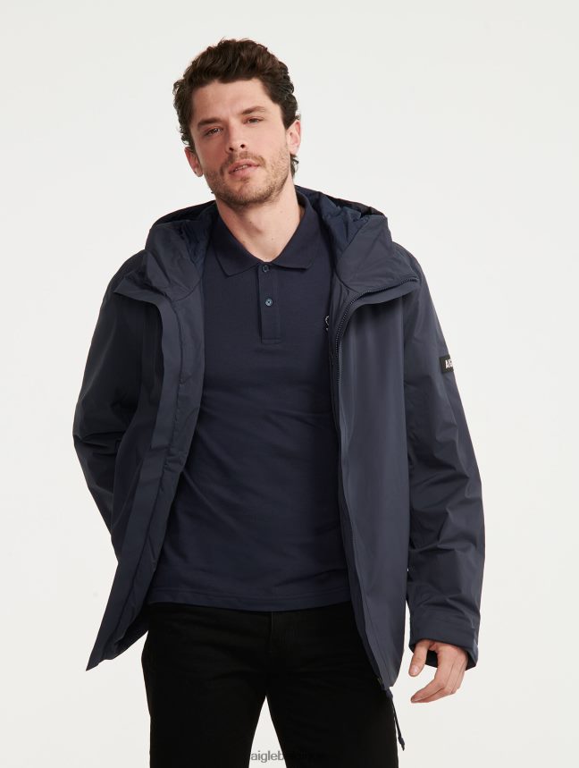Aigle vêtements veste mtd matelassée sorona à capuche mi-longue Empire Hommes HV42L2216
