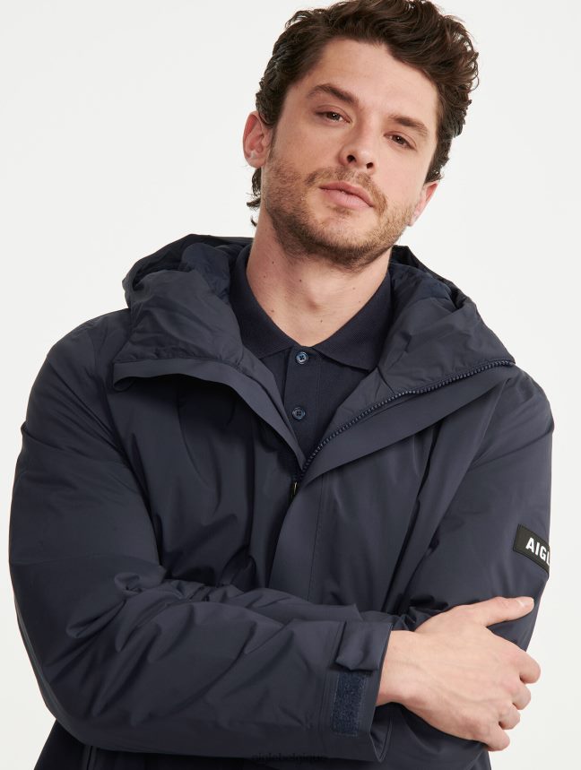 Aigle vêtements veste mtd matelassée sorona à capuche mi-longue Empire Hommes HV42L2216