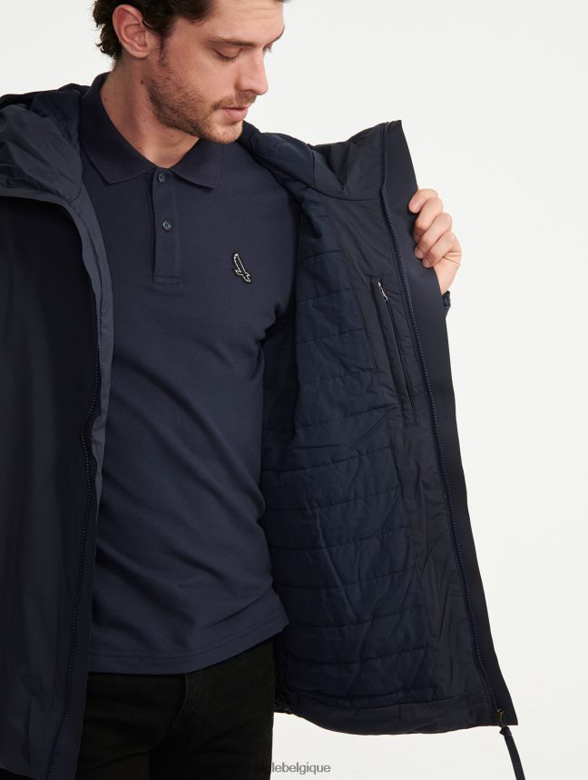 Aigle vêtements veste mtd matelassée sorona à capuche mi-longue Empire Hommes HV42L2216