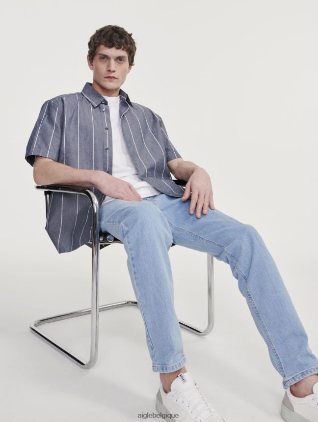 Aigle vêtements jean emblématique jean foncé Hommes HV42L244