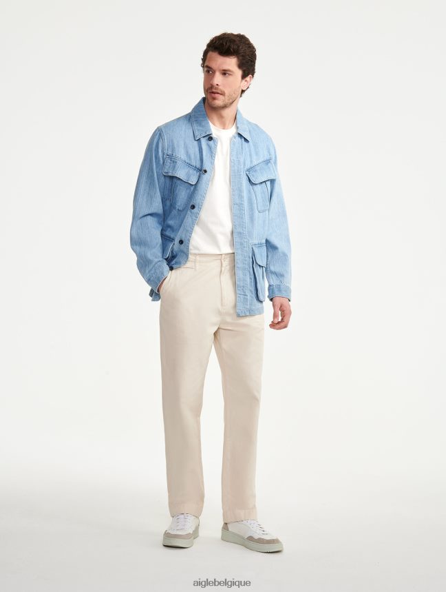 Aigle vêtements pantalon chino martre Hommes HV42L2129