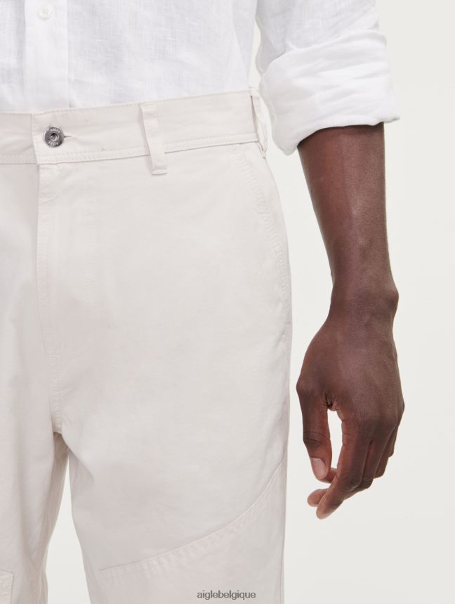 Aigle vêtements pantalon en sergé cassé de charpentier martre Hommes HV42L2114