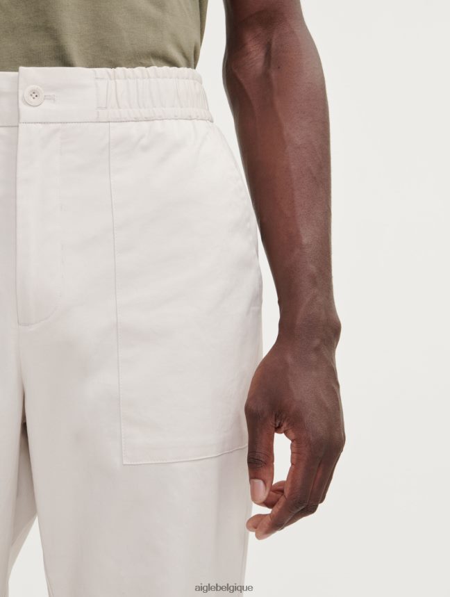 Aigle vêtements pantalon à taille élastiquée qui sèche rapidement martre Hommes HV42L296