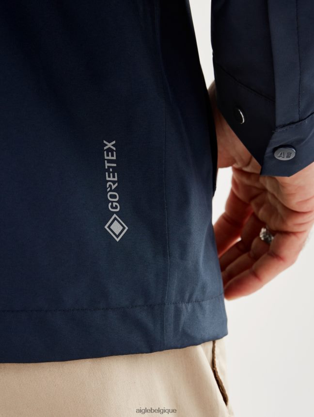 Aigle vêtements parka courte gore-tex capuche amovible empire je Hommes HV42L2201