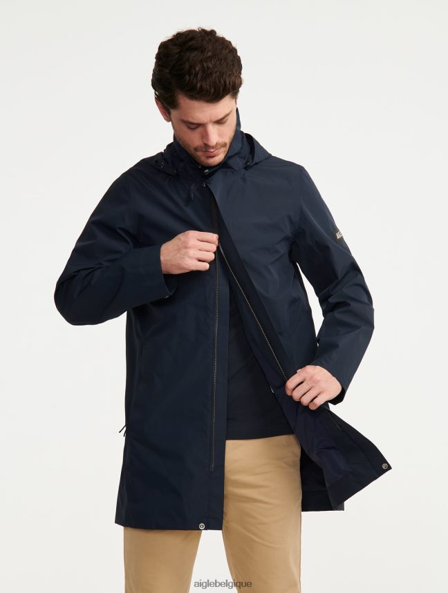 Aigle vêtements parka longue à capuche en gore-tex Empire Hommes HV42L2210
