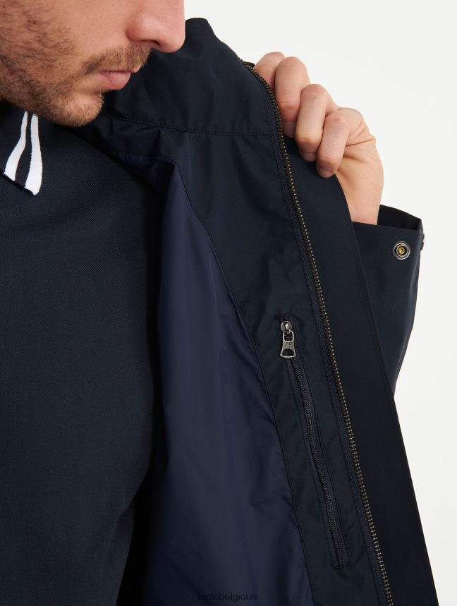 Aigle vêtements parka longue à capuche en gore-tex Empire Hommes HV42L2210