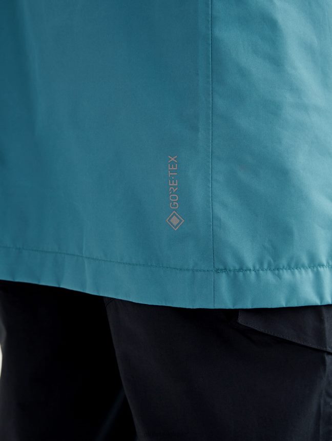 Aigle vêtements parka longue à double capuche en gore-tex paclite hydroélectrique Hommes HV42L2193