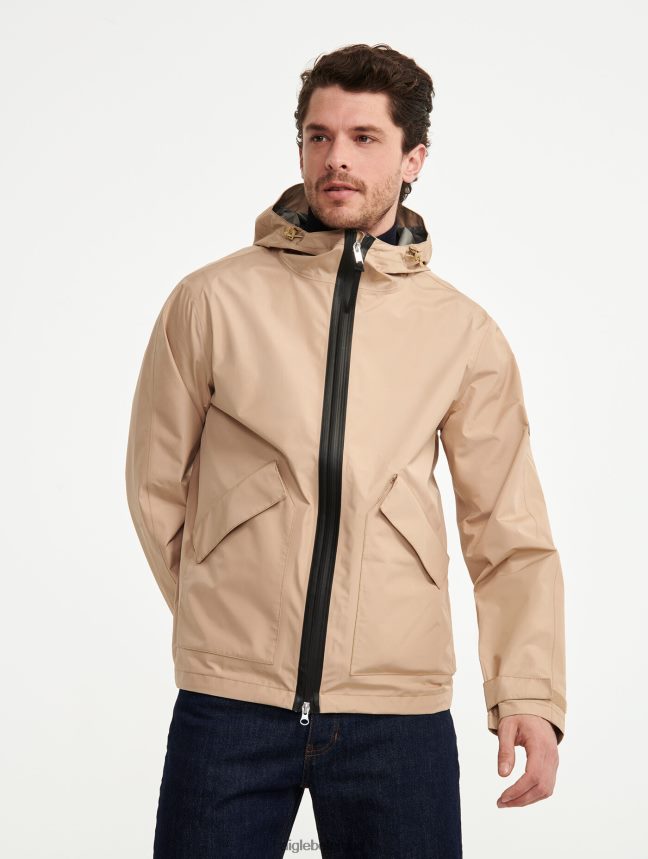 Aigle vêtements parka longue en goretex osier je Hommes HV42L2219