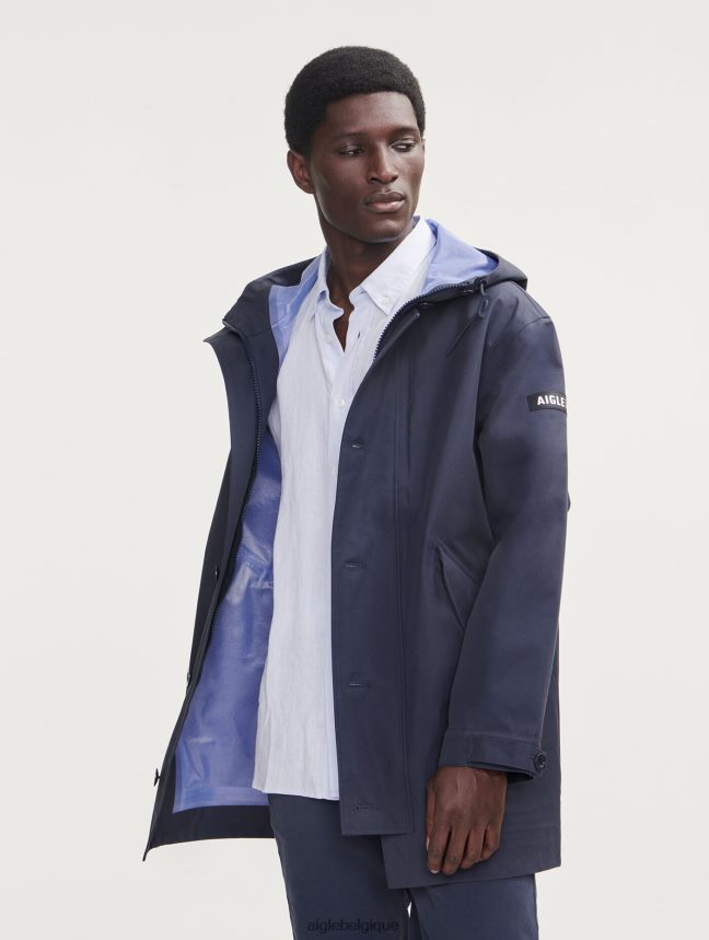 Aigle vêtements parka mtd mi-longue à capuche Empire Hommes HV42L2214