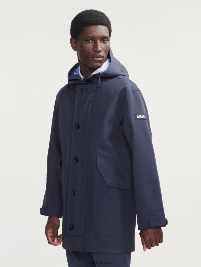 Aigle vêtements parka mtd mi-longue à capuche Empire Hommes HV42L2214