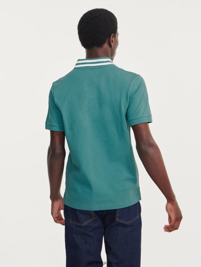 Aigle vêtements polo à manches courtes et col à double bande hydroélectrique Hommes HV42L242