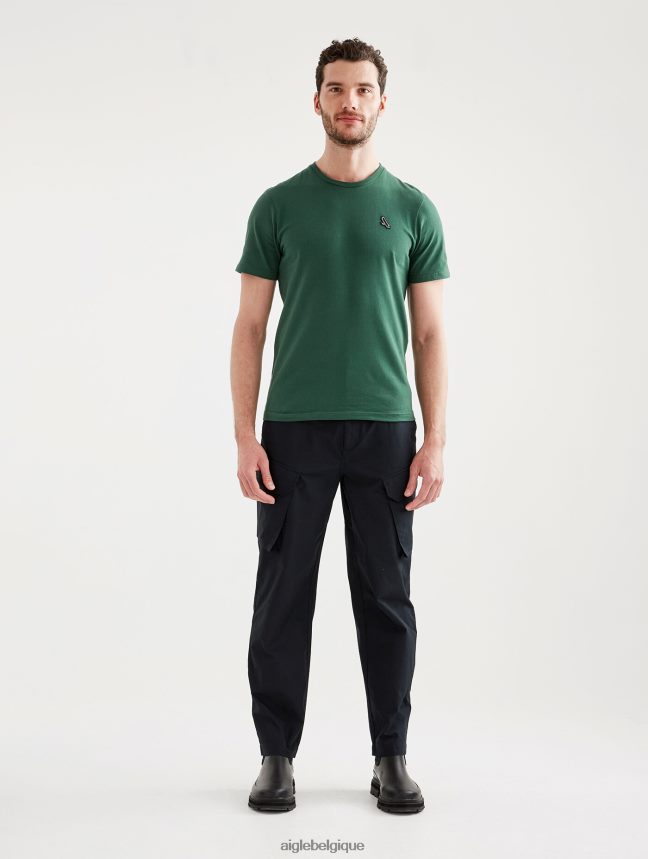 Aigle vêtements t-shirt à col rond botanique Hommes HV42L2113