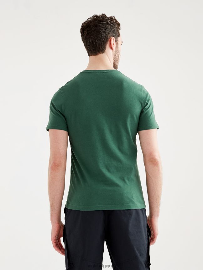 Aigle vêtements t-shirt à col rond botanique Hommes HV42L2113