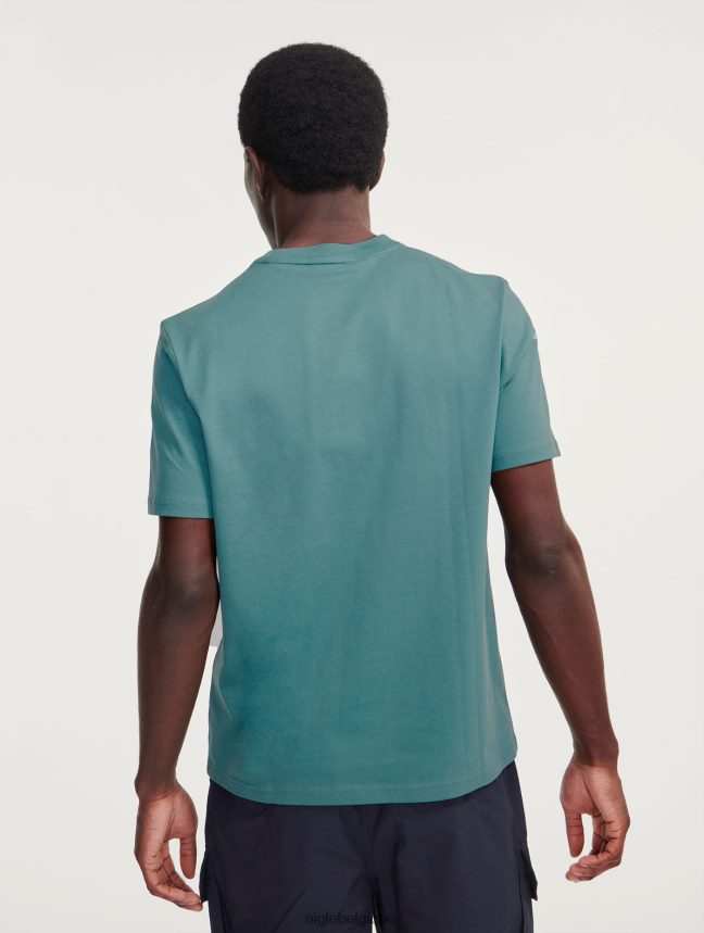 Aigle vêtements t-shirt imprimé à col rond en pyratex hydroélectrique Hommes HV42L270