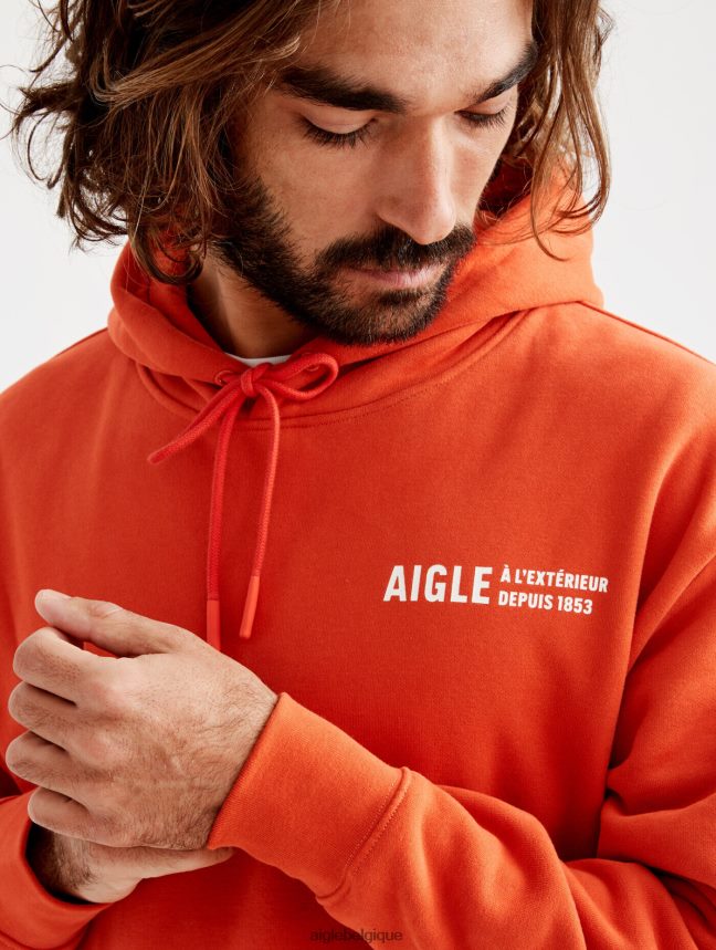 Aigle vêtements sweat à capuche imprimé Harissa Hommes HV42L284