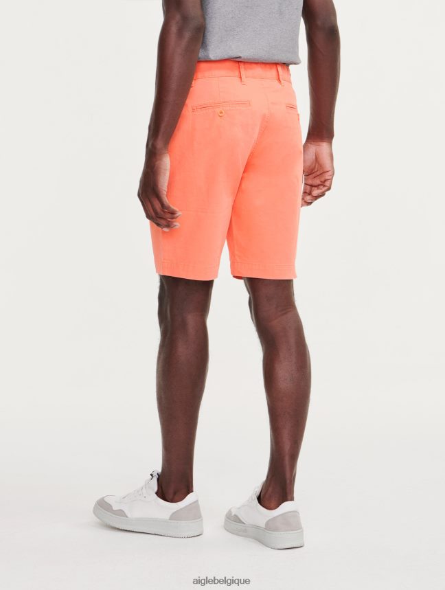 Aigle vêtements short chino abricot Hommes HV42L2111