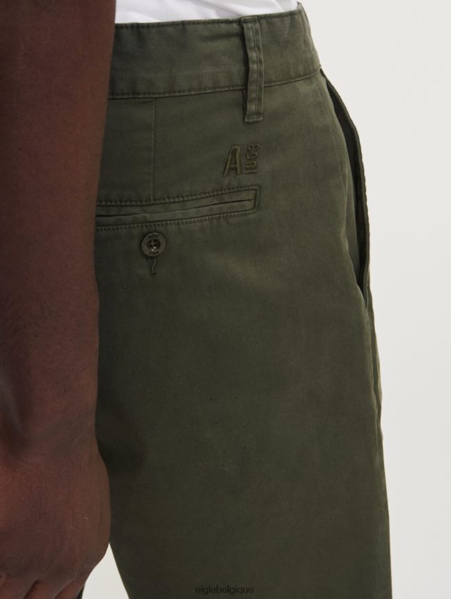 Aigle vêtements short chino avocat Hommes HV42L233
