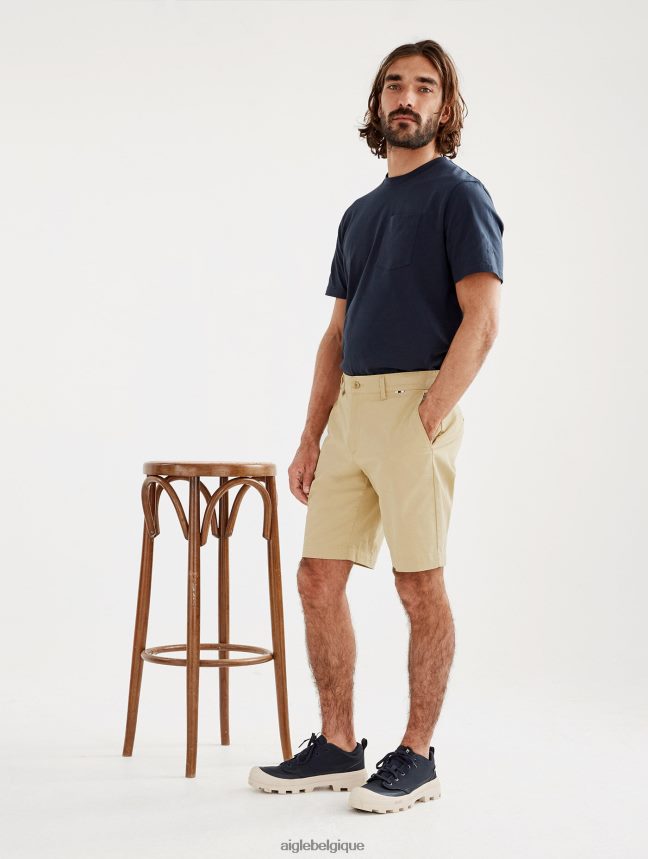 Aigle vêtements short chino osier Hommes HV42L265