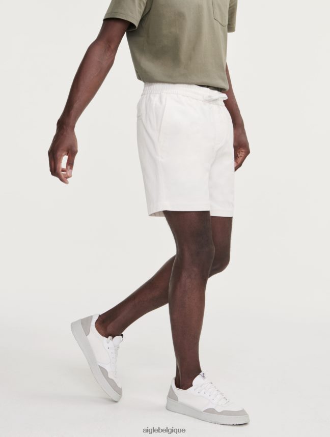 Aigle vêtements short en velours côtelé lait Hommes HV42L211