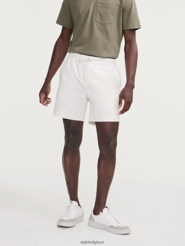 Aigle vêtements short en velours côtelé lait Hommes HV42L211